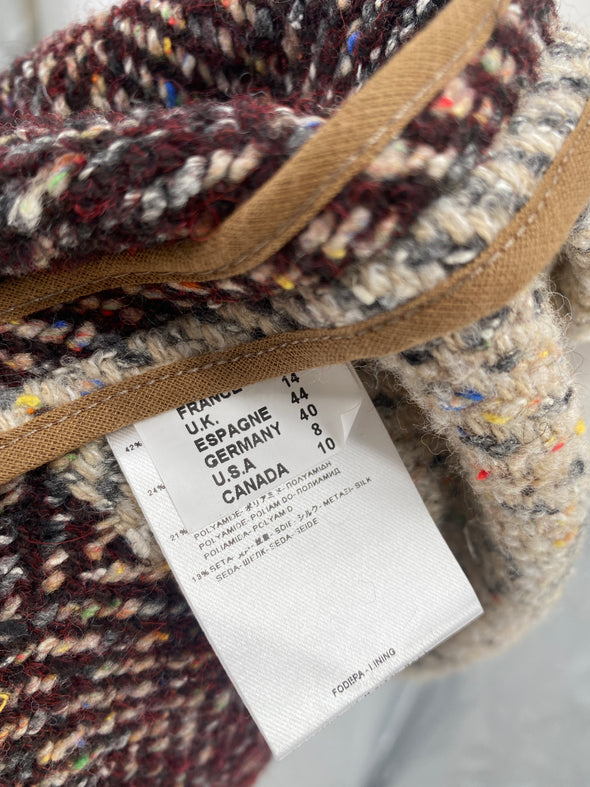 Cardigan long en laine