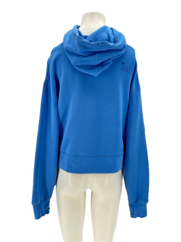 Sweat à capuche bleu