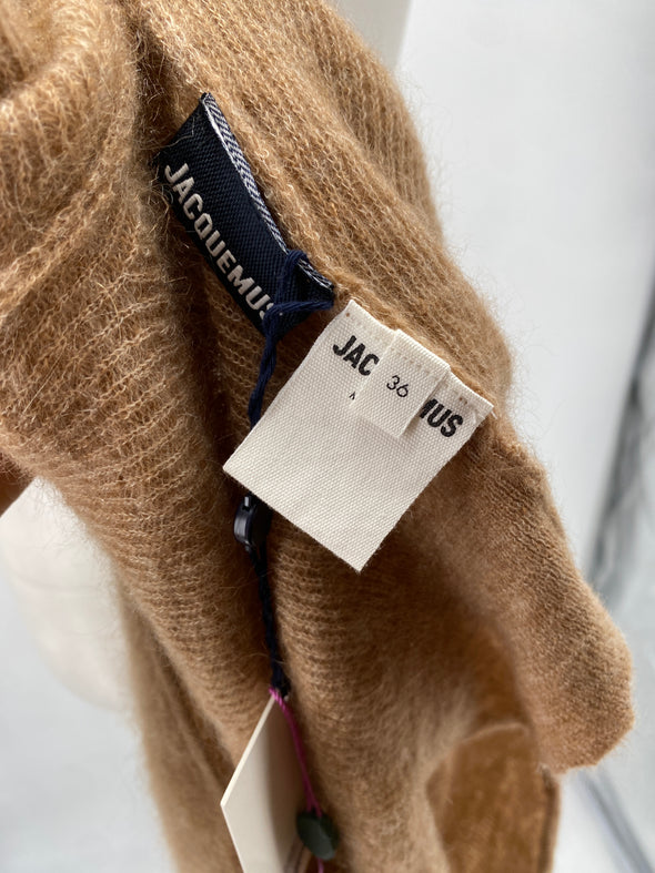 Cardigan court en cachemire