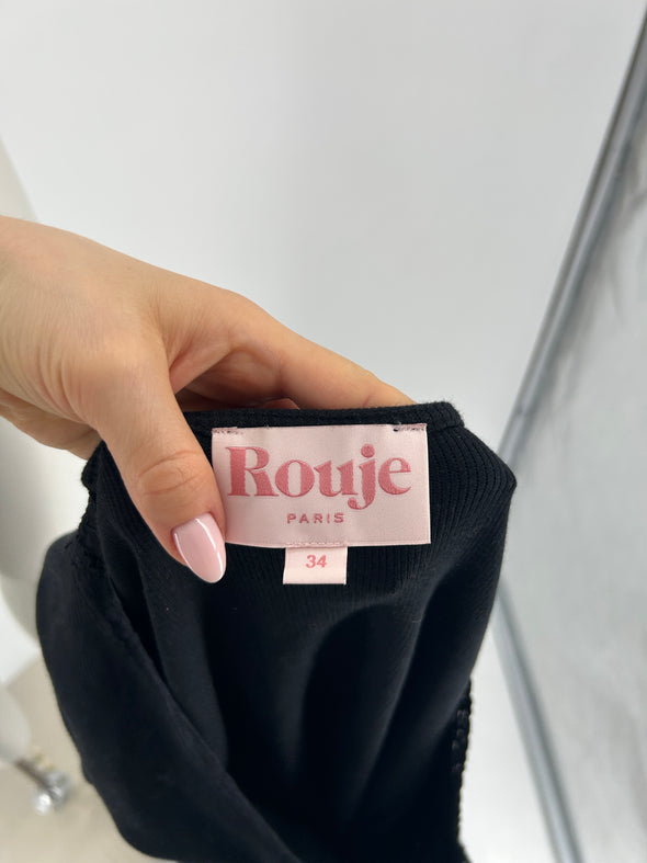 Cardigan noir "Mireille"