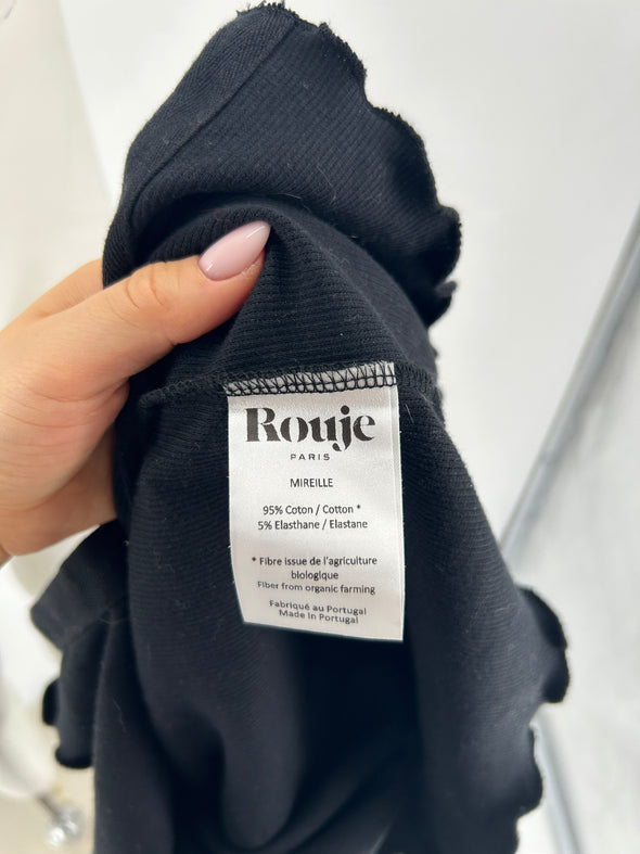 Cardigan noir "Mireille"
