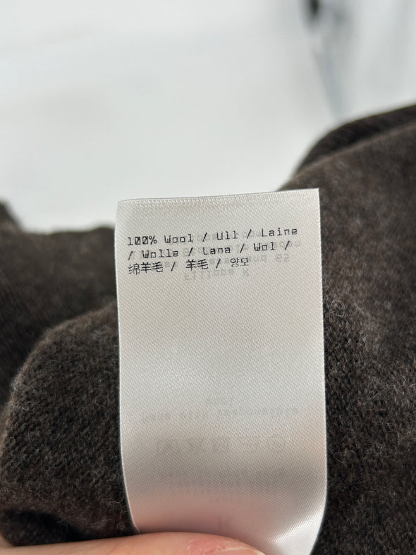 Pull col roulé en laine