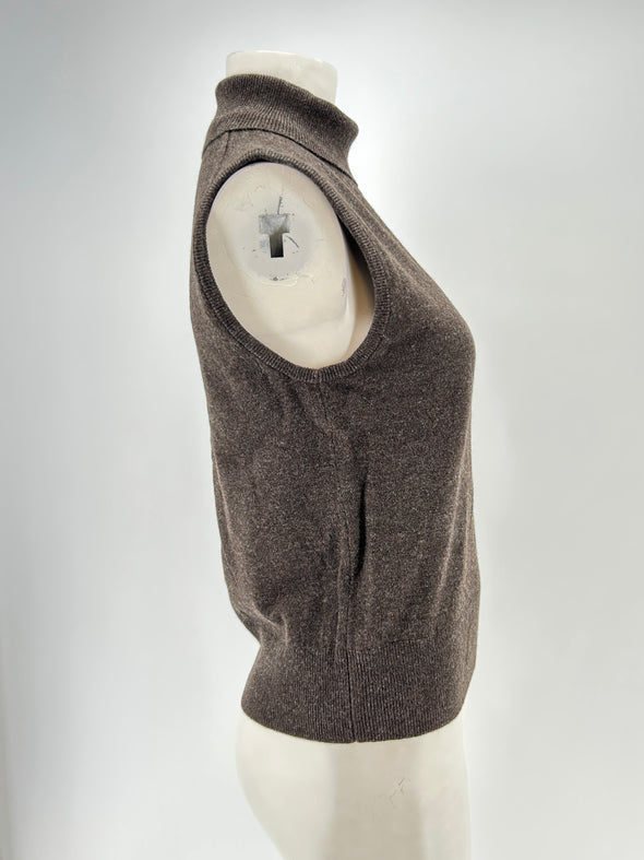 Pull col roulé en laine