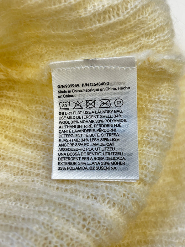 Robe en laine à sequins