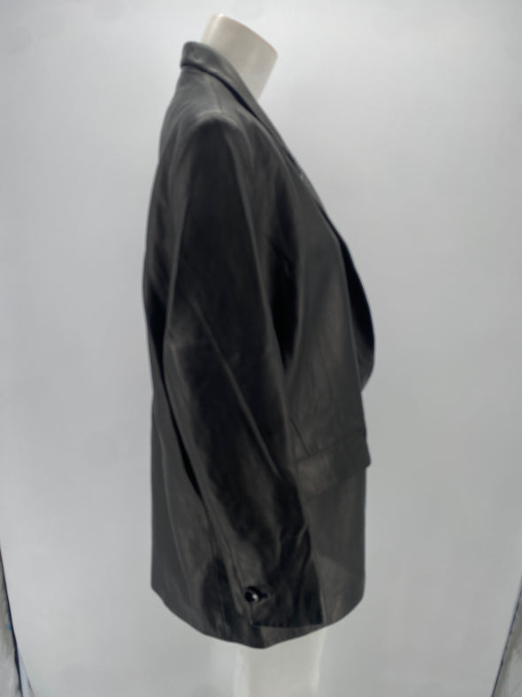 Blazer en cuir