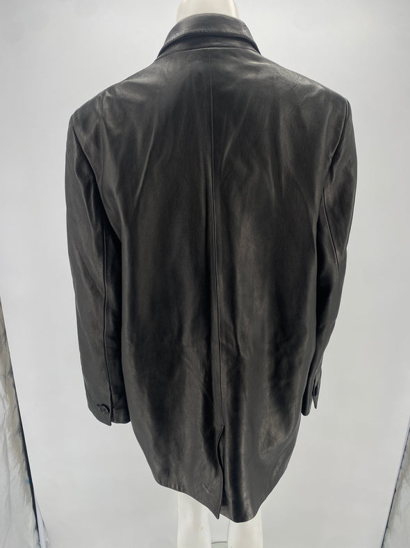 Blazer en cuir