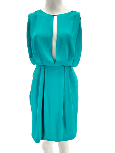Robe fluide bleue