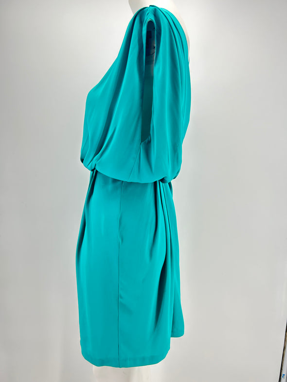 Robe fluide bleue