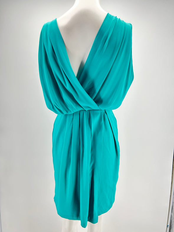 Robe fluide bleue