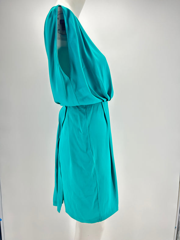 Robe fluide bleue