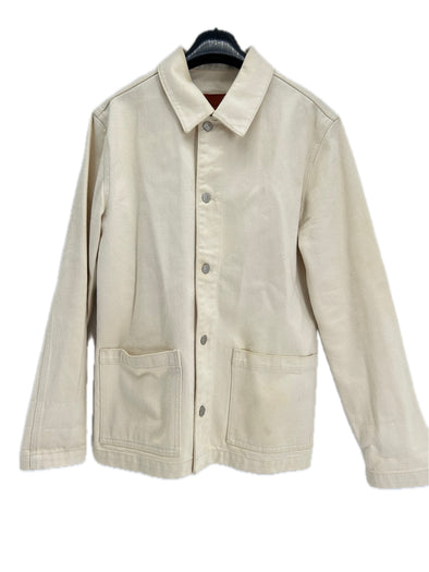 Veste en denim blanc