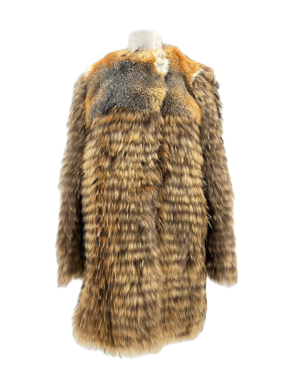 Manteau en fourrure de renard