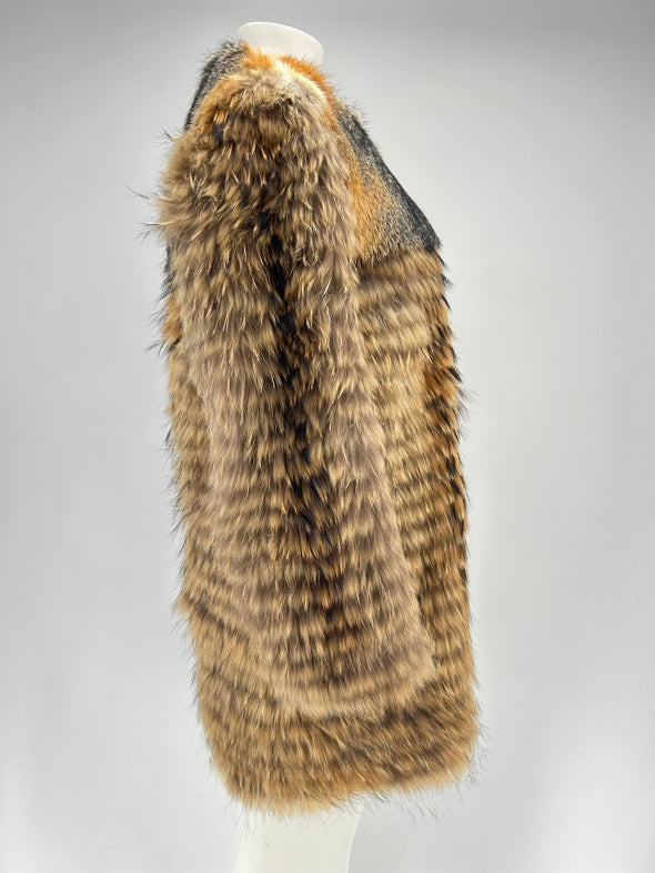 Manteau en fourrure de renard