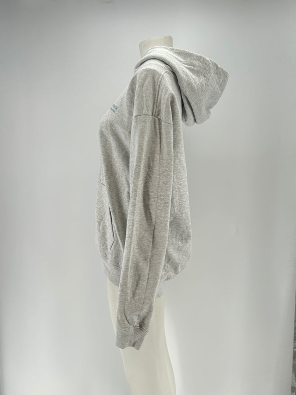 Sweat à capuche gris