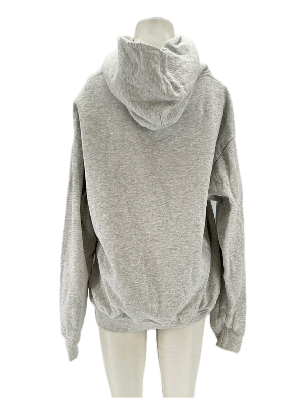 Sweat à capuche gris