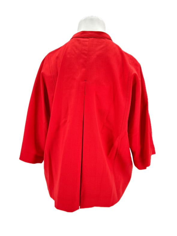 Chemise en laine rouge "Aylin"