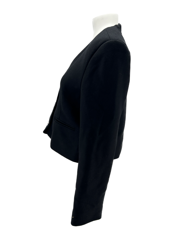 Gilet noir en laine