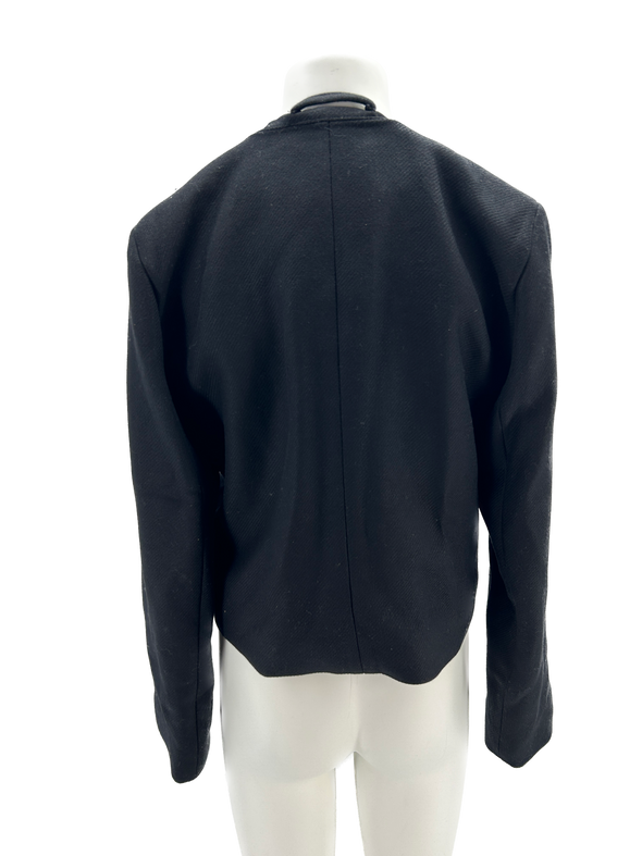 Gilet noir en laine