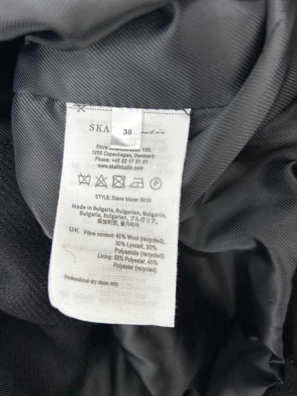 Gilet noir en laine