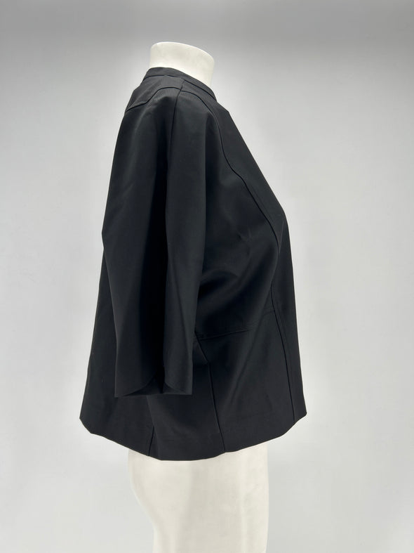 Chemise en laine noire "Aylin"