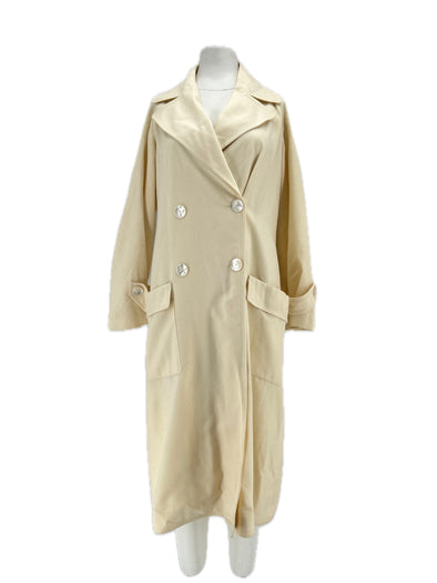 Trench-coat en laine
