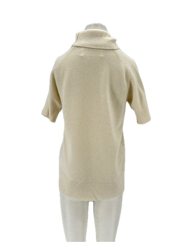 Pull col roulé en laine