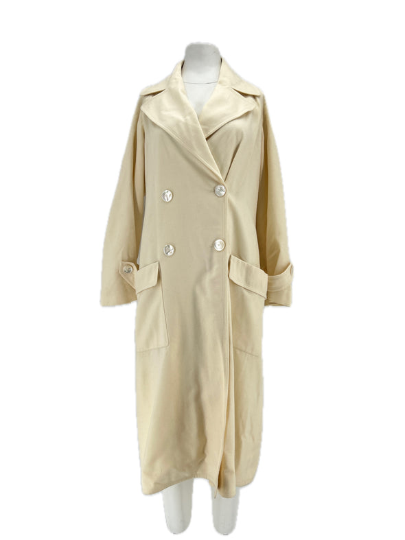 Trench-coat en laine