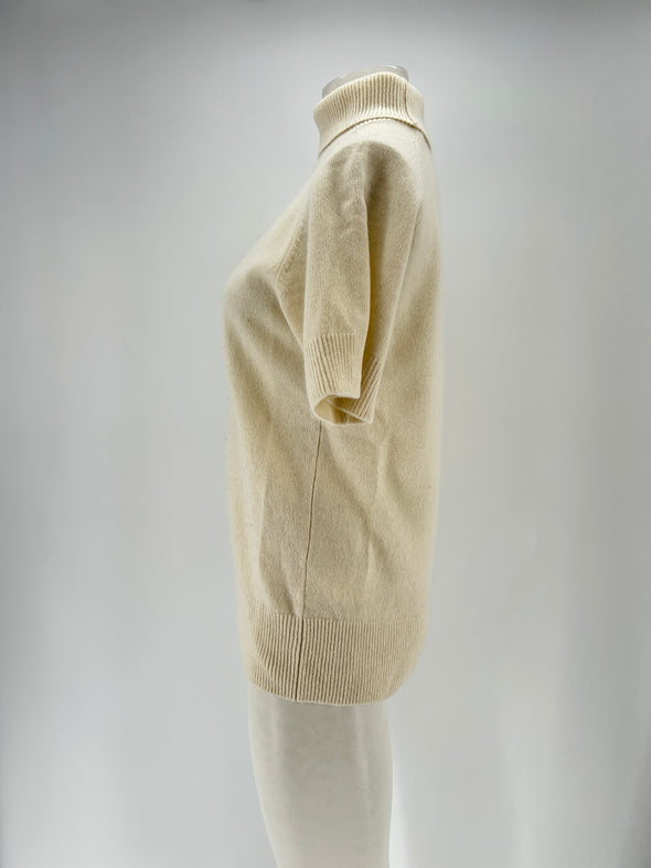 Pull col roulé en laine