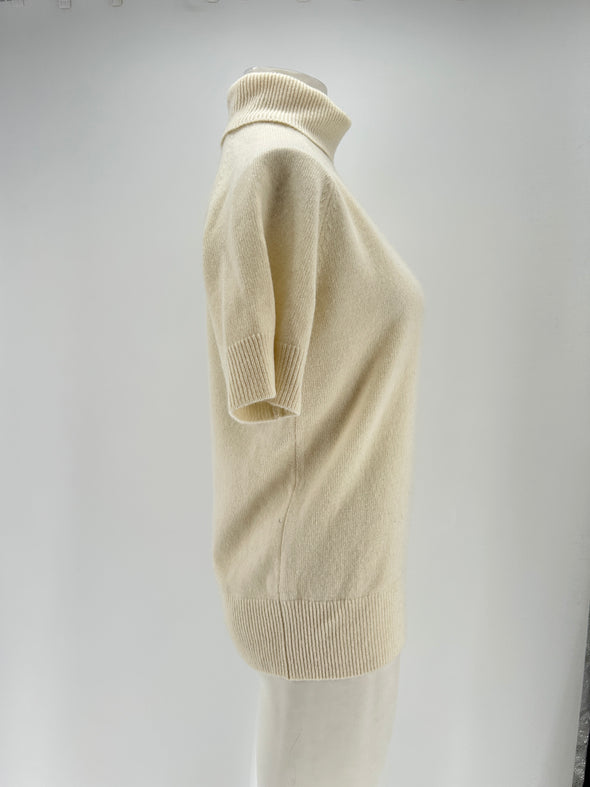 Pull col roulé en laine