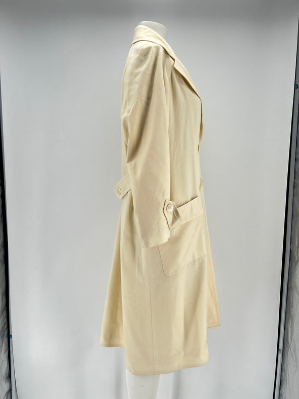 Trench-coat en laine