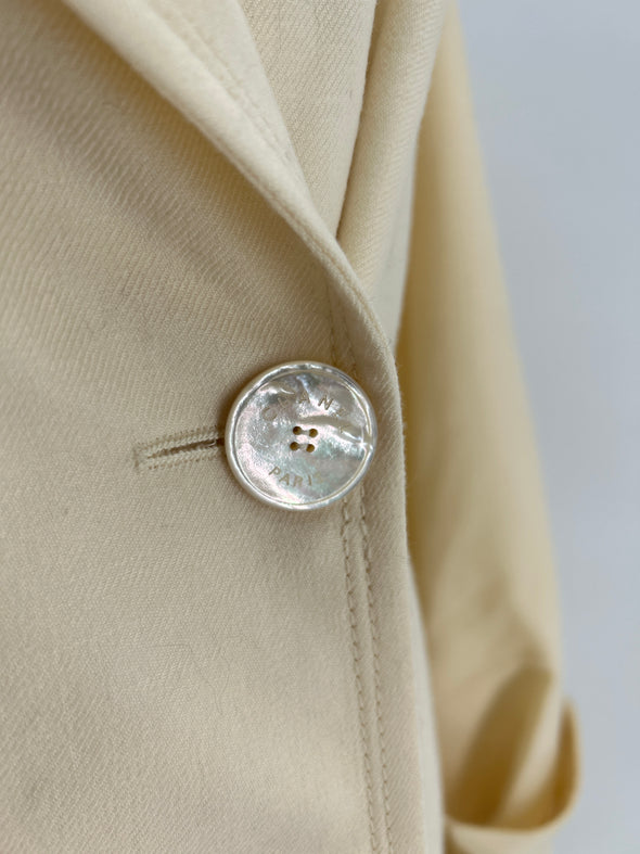 Trench-coat en laine