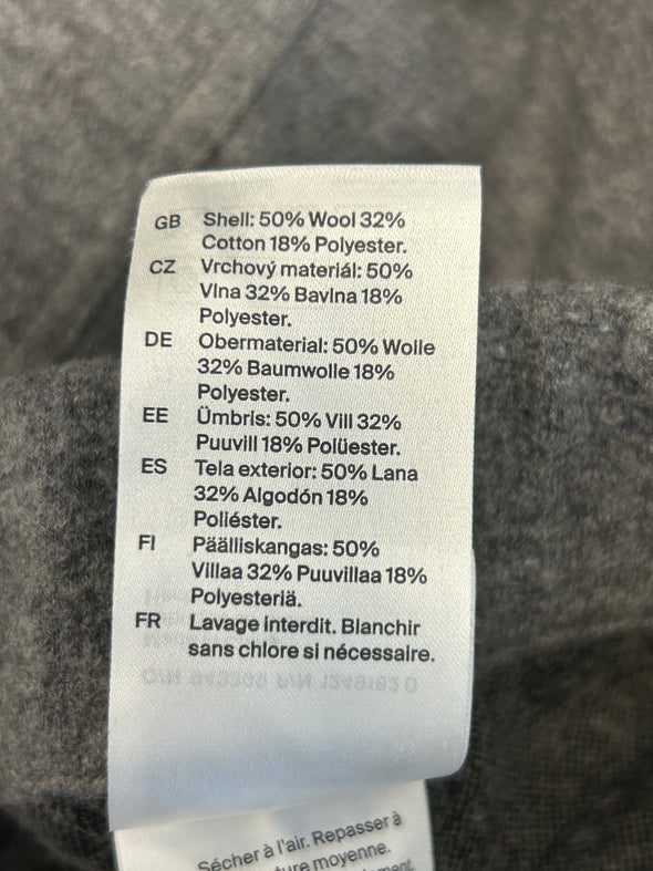 Pantalon en laine gris