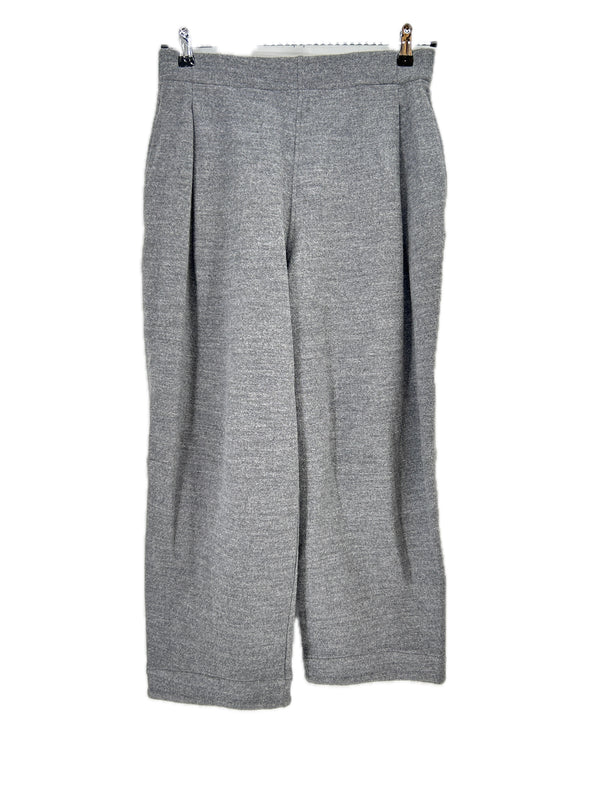 Pantalon en laine gris