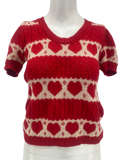 Pull manches courtes édition Saint-Valentin