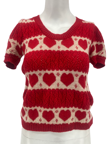 Pull manches courtes édition Saint-Valentin