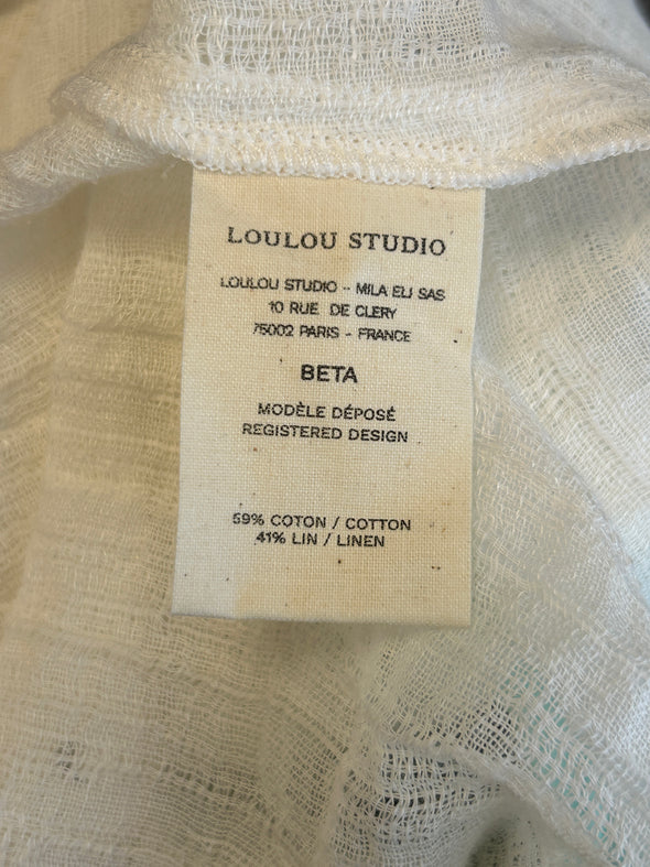 Chemisier blanc "Beta"