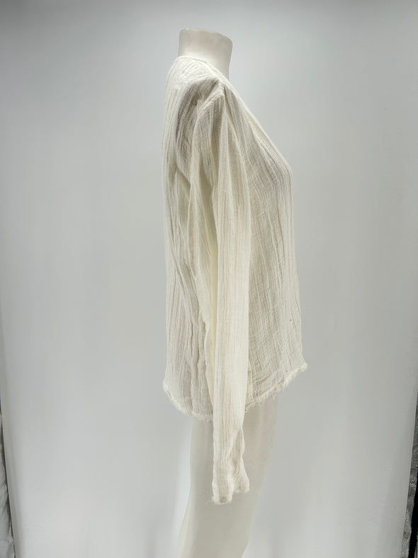 Chemisier blanc "Beta"