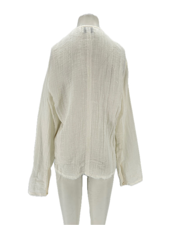 Chemisier blanc "Beta"