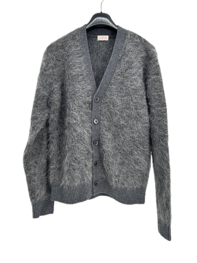 Cardigan en laine gris