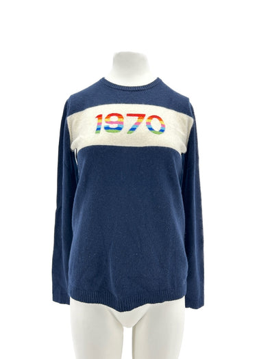Pull en cachemire marine