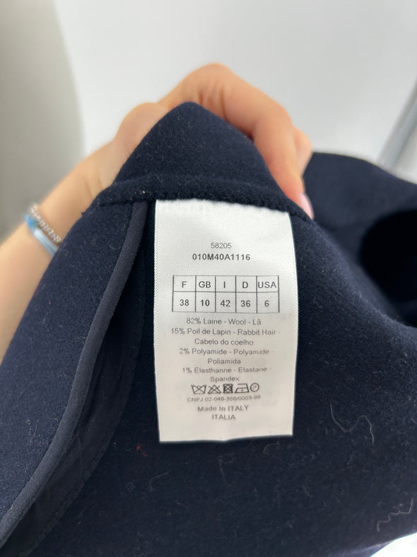 Veste en laine noire