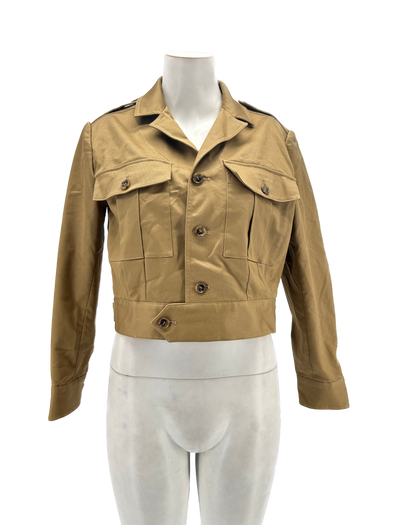 Veste en coton camel