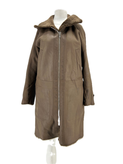Manteau en shearling
