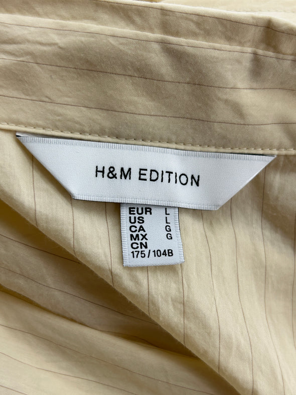 Chemise à fines rayures