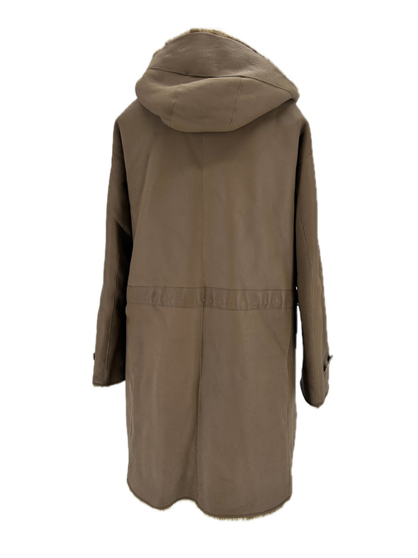 Manteau en shearling