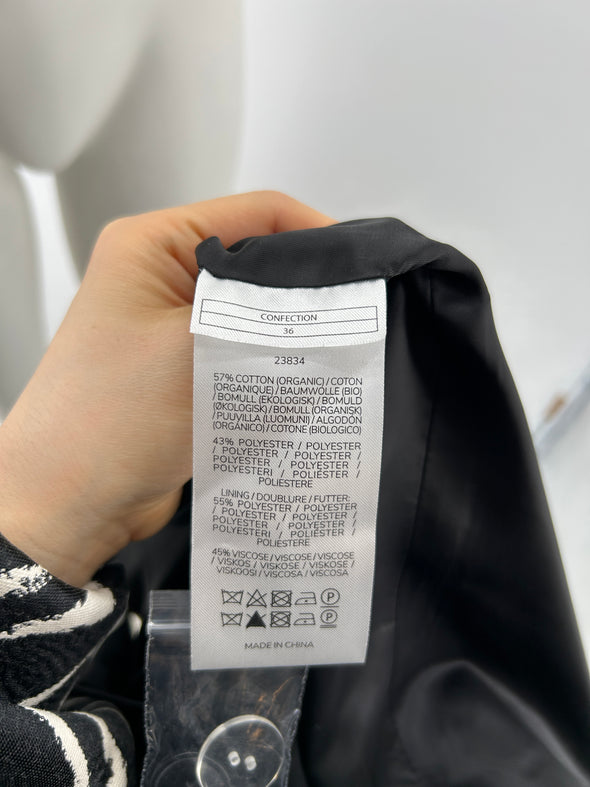Manteau zébré