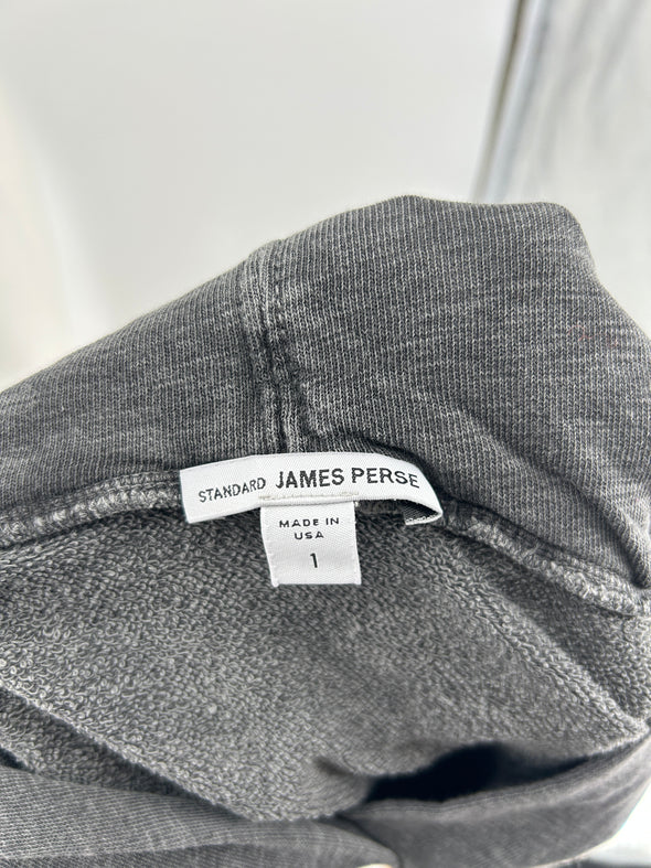 Sweat à capuche gris