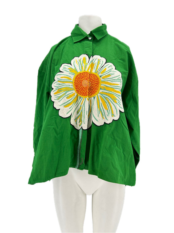 Chemise verte