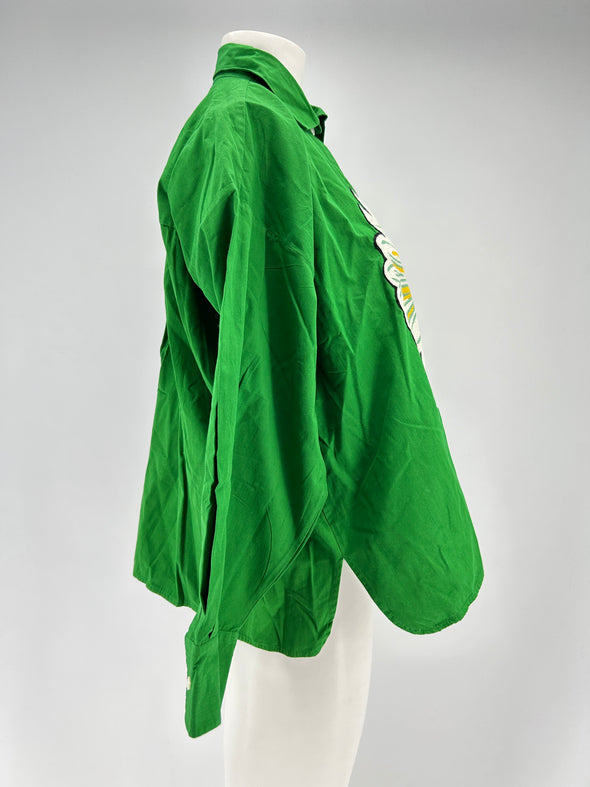Chemise verte
