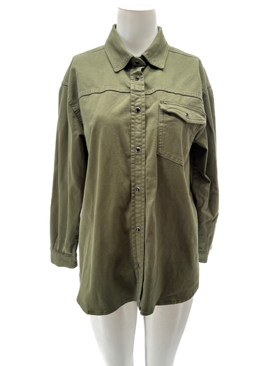 Chemise kaki